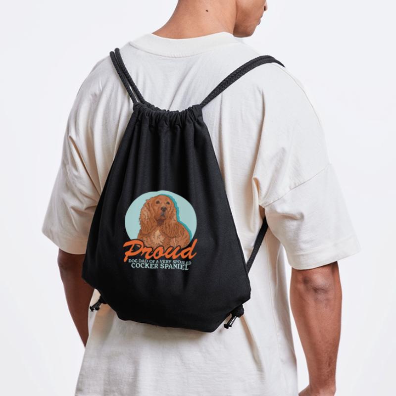 Cocker Spaniel Dad Cocker Spaniels Gift Stanley/Stella Recycled Gym Bag