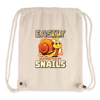 Snail - Stanley/Stella Recycled Gym Bag - natural - Front