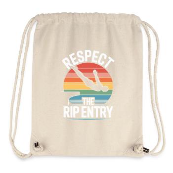 Diving diving board - Stanley/Stella Recycled Gym Bag - natural - Front