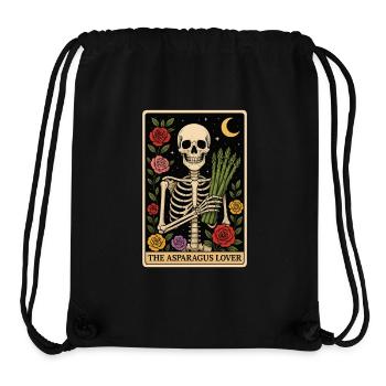 Spargel Tarot - Stanley/Stella recycelter Gym Bag - Schwarz - Vorne