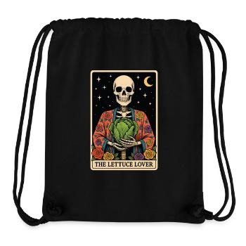 Salade Tarot - Sac à cordon recyclé Stanley/Stella - noir - Devant
