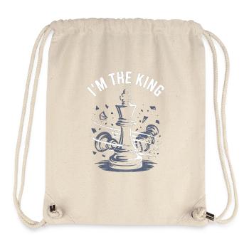 I’m the King – Chess Design - Stanley/Stella recycelter Gym Bag - Naturweiß - Vorne