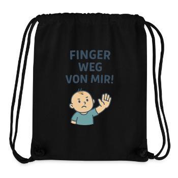 Baby Saying Design Crawling Mom Dad Son Daughter - Stanley/Stella Recycled Gym Bag - black - Front