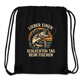 Halloween Grusel Kaffee Spruch - Stanley/Stella recycelter Gym Bag - Schwarz - Vorne