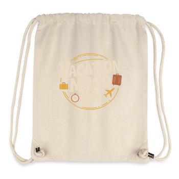 Vacation Mood On Sommer Festival Reise Club Urlaub - Stanley/Stella recycelter Gym Bag - Naturweiß - Vorne