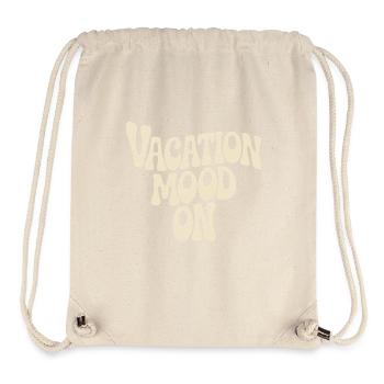 Vacation Mood On Sommer Festival Reise Club Urlaub - Stanley/Stella recycelter Gym Bag - Naturweiß - Vorne