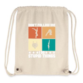 Diving diving board - Stanley/Stella Recycled Gym Bag - natural - Front
