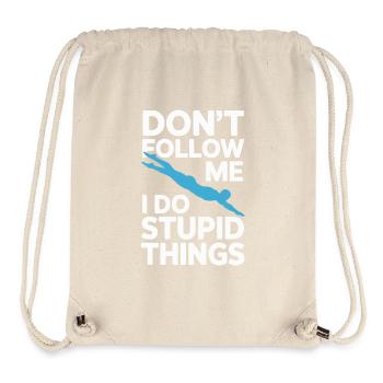 Diving diving board - Stanley/Stella Recycled Gym Bag - natural - Front