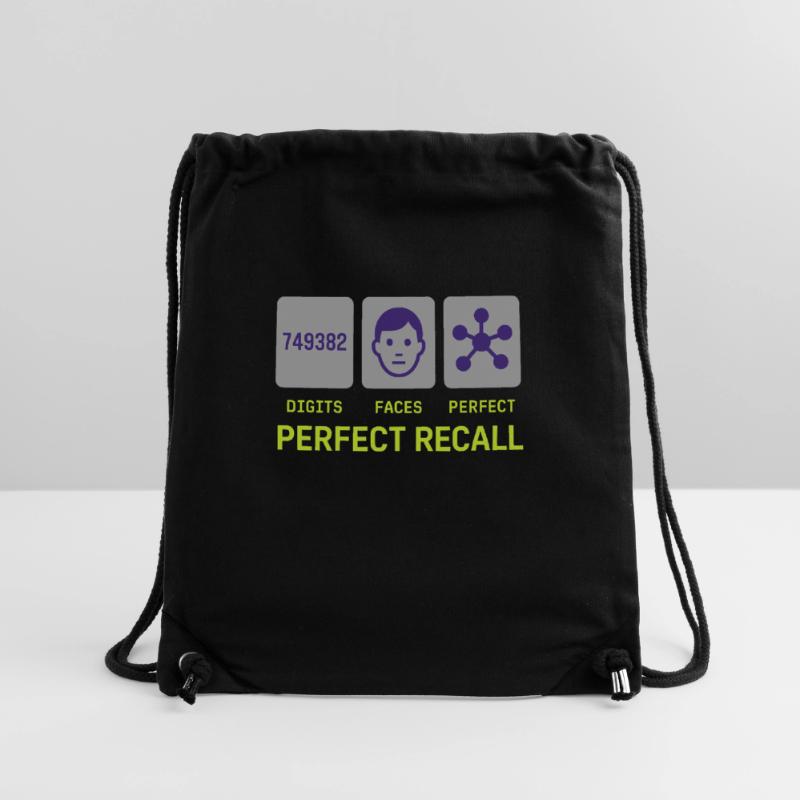 Memory Athlete Mnemonic Brain Training Mental Stanley/Stella Recycled Gym Bag