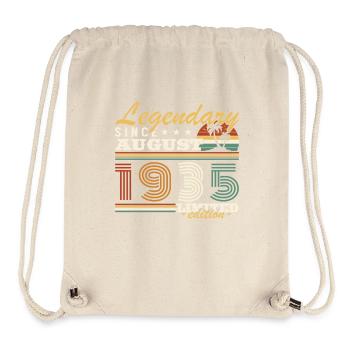 August 1935 Geburtstagsgeschenk - Stanley/Stella recycelter Gym Bag - Naturweiß - Vorne