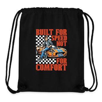 Car Racing Built For Speed Street Racing Lover - Stanley/Stella Recycled Gym Bag - black - Front