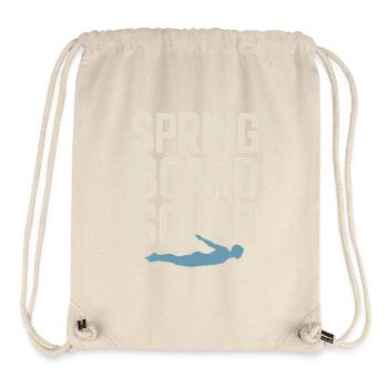 Diving diving board - Stanley/Stella Recycled Gym Bag - natural - Front