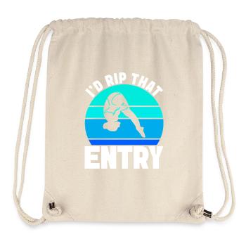 Diving diving board - Stanley/Stella Recycled Gym Bag - natural - Front