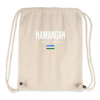 Namangan Usbekistan - Stanley/Stella recycelter Gym Bag - Naturweiß - Vorne