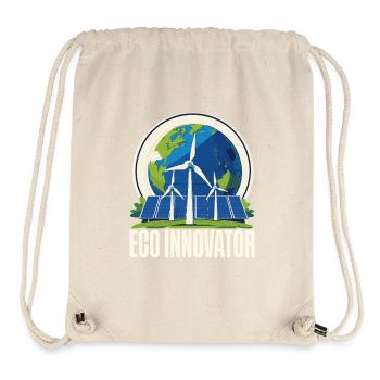 Environmentalist Renewable Energy Eco Innovator - Stanley/Stella Recycled Gym Bag - natural - Front