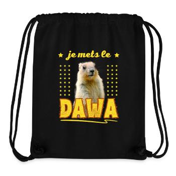 Ich habe die DAWA bei Montagne Marmot aufgestellt - Stanley/Stella recycelter Gym Bag - Schwarz - Vorne