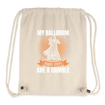 Lustiges Tanzpartner Ballroom Design Männer Frauen - Stanley/Stella recycelter Gym Bag - Naturweiß - Vorne