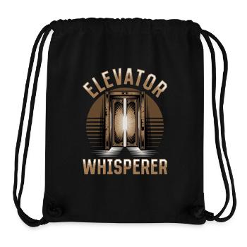 Elevator toddler & kids - Stanley/Stella Recycled Gym Bag - black - Front
