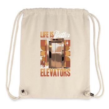 Elevator toddler & kids - Stanley/Stella Recycled Gym Bag - natural - Front