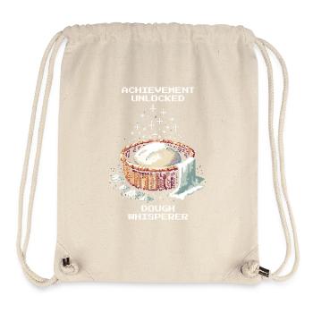 Achievement unlocked: Dough Whisperer | Bread - Stanley/Stella Recycled Gym Bag - natural - Front