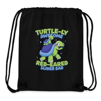 Red-eared Turtle - Stanley/Stella Recycled Gym Bag - black - Front