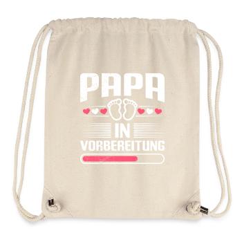 DAD IN PREPARATION Fatherhood Funny - Stanley/Stella Recycled Gym Bag - natural - Front