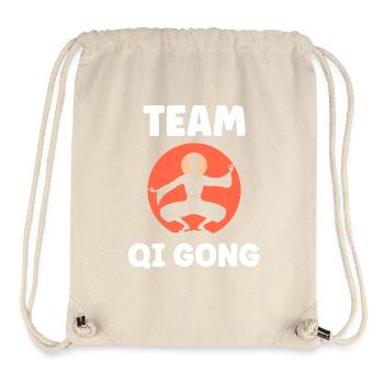 Yoga Qi Gong Group - Stanley/Stella Recycled Gym Bag - natural - Front