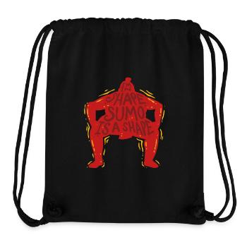 Sumo Wrestler Sumo Wrestling Japanese Nagoya - Stanley/Stella Recycled Gym Bag - black - Front