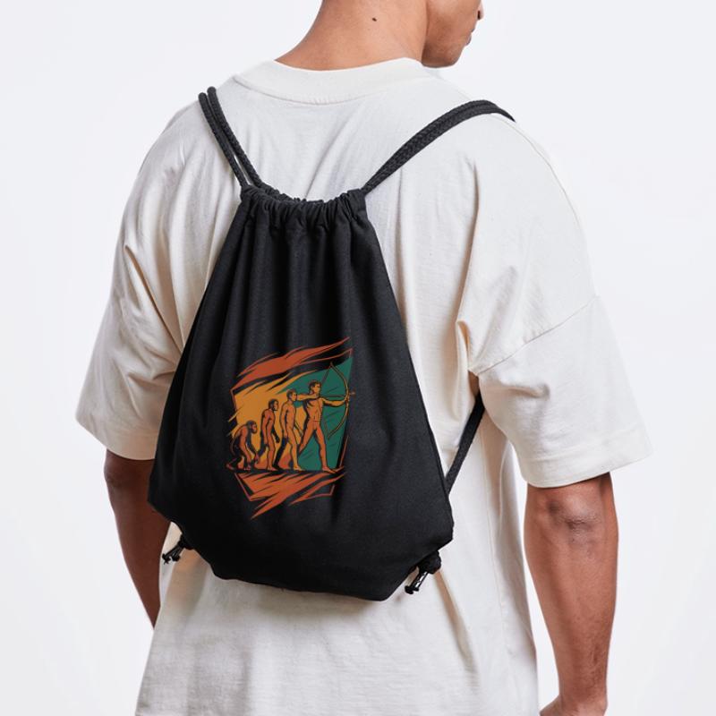 Évolution du tir à l'arc Archer Arc Cible Sac à cordon recyclé Stanley/Stella