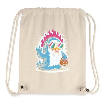 Walrus Punk Rocker Halloween - Stanley/Stella Recycled Gym Bag - natural - Front