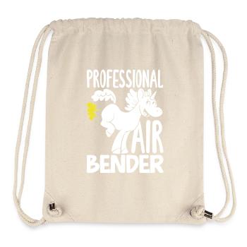 Öffentlicher Pfurz Lustig Unangemessen - Stanley/Stella recycelter Gym Bag - Naturweiß - Vorne