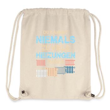 Heating Engineer Heating Construction Plumber Plumber - Stanley/Stella Recycled Gym Bag - natural - Front