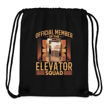 Elevator toddler & kids - Stanley/Stella Recycled Gym Bag - black - Front
