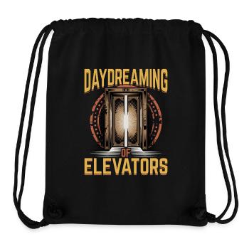 Elevator toddler & kids - Stanley/Stella Recycled Gym Bag - black - Front