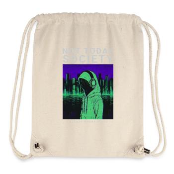 Not Today Society Phonk Music Aesthetic Edgy - Stanley/Stella recycelter Gym Bag - Naturweiß - Vorne