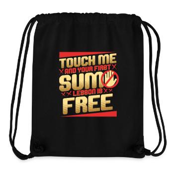Sumo Wrestler Sumo Wrestling Japanese Nagoya - Stanley/Stella Recycled Gym Bag - black - Front