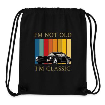 Classic Car Humor  - Stanley/Stella recycelter Gym Bag - Schwarz - Vorne