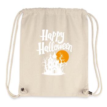 Joyeux halloween - Sac à cordon recyclé Stanley/Stella - blanc naturel - Devant