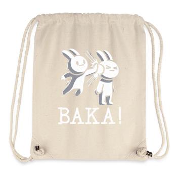 Get Out Unnecessary Social Contact Baka Anime - Stanley/Stella Recycled Gym Bag - natural - Front