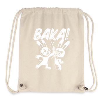 Get Out Unnecessary Social Contact Baka Anime - Stanley/Stella Recycled Gym Bag - natural - Front