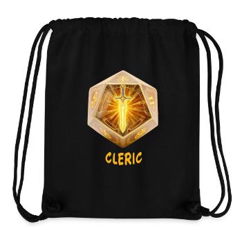 W20 mit heiligem Schwert – Cleric Fantasy - Stanley/Stella recycelter Gym Bag - Schwarz - Vorne