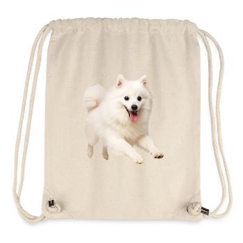 Japan Spitz - Stanley/Stella recycelter Gym Bag - Naturweiß - Vorne