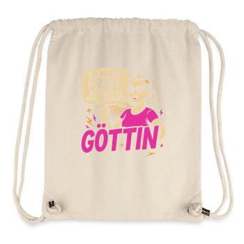 Illustration féministe affirmée - Sac à cordon recyclé Stanley/Stella - blanc naturel - Devant