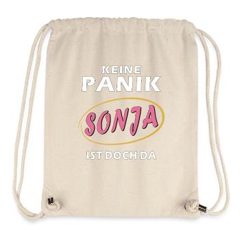 KEINE PANIK SONJA - Stanley/Stella recycelter Gym Bag - Naturweiß - Vorne