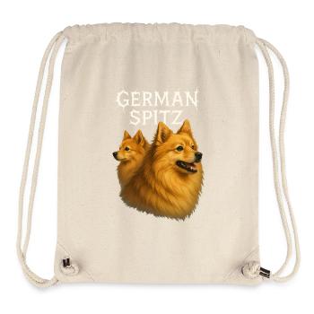 Deutsche Spitze - Stanley/Stella recycelter Gym Bag - Naturweiß - Vorne