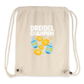 Hanukah Hanukkah Chanukkah - Stanley/Stella recycelter Gym Bag - Naturweiß - Vorne