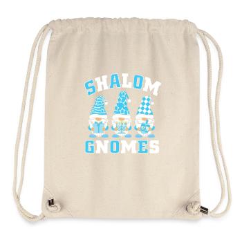 Hanukkah Chanukkah Hanukah Gnom - Stanley/Stella recycelter Gym Bag - Naturweiß - Vorne