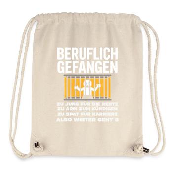 Office & Job Colleagues Workers Fun Work - Stanley/Stella Recycled Gym Bag - natural - Front