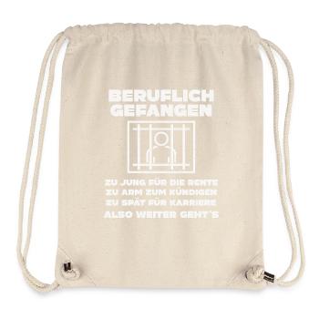 Office & Job Colleagues Workers Fun Work - Stanley/Stella Recycled Gym Bag - natural - Front