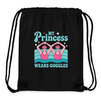 Synchronschwimmen Kunstschwimmen Wassersport - Stanley/Stella recycelter Gym Bag - Schwarz - Vorne